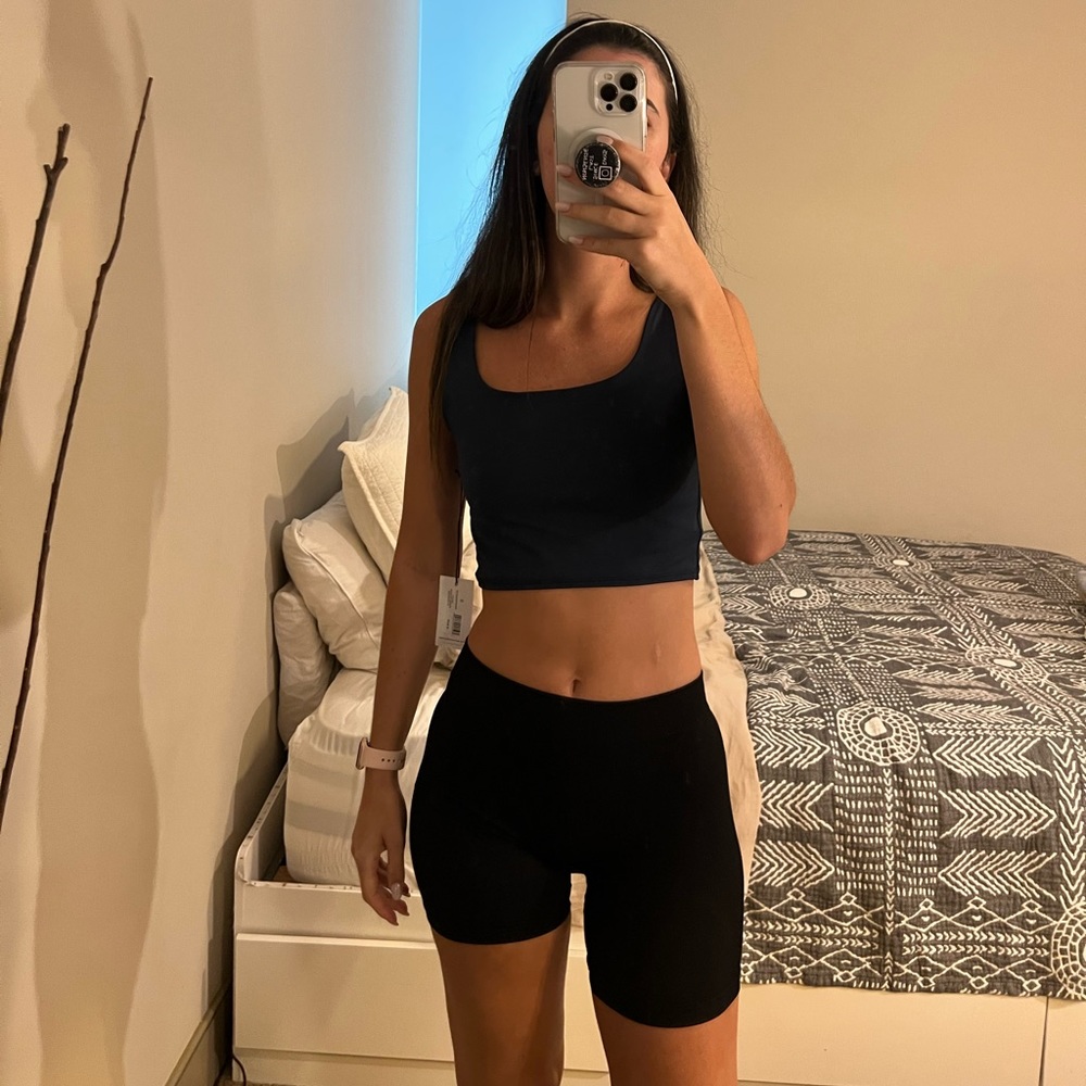 We wore what workout top